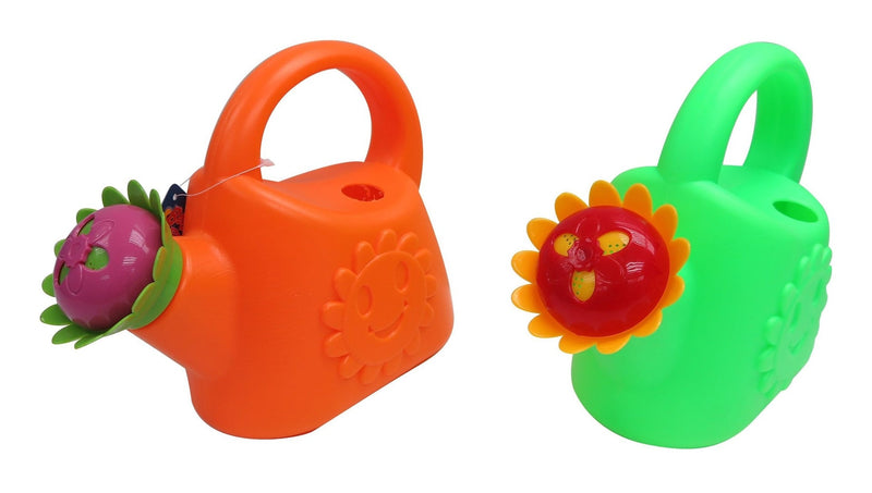 Plastic Watering Can & Boat, Multi-Coloured, Assorted, Ages 2+, for Summer/Beach Activities V3408
