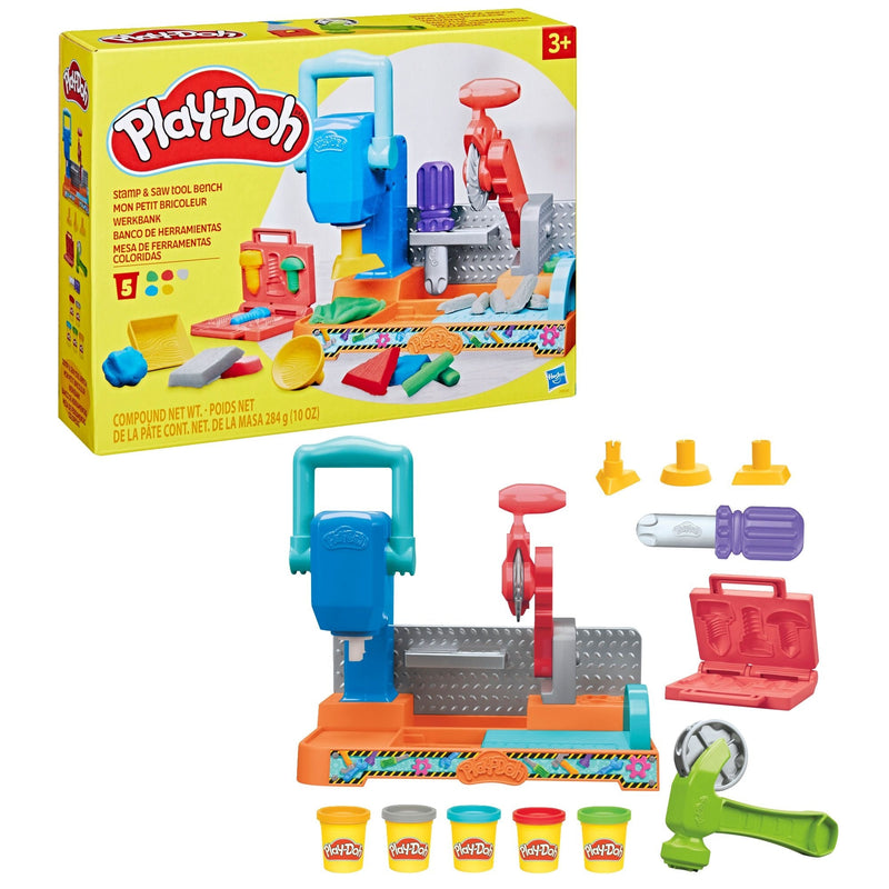 Stamp & Saw Tool Bench Playset, Ages 3+ F2659
