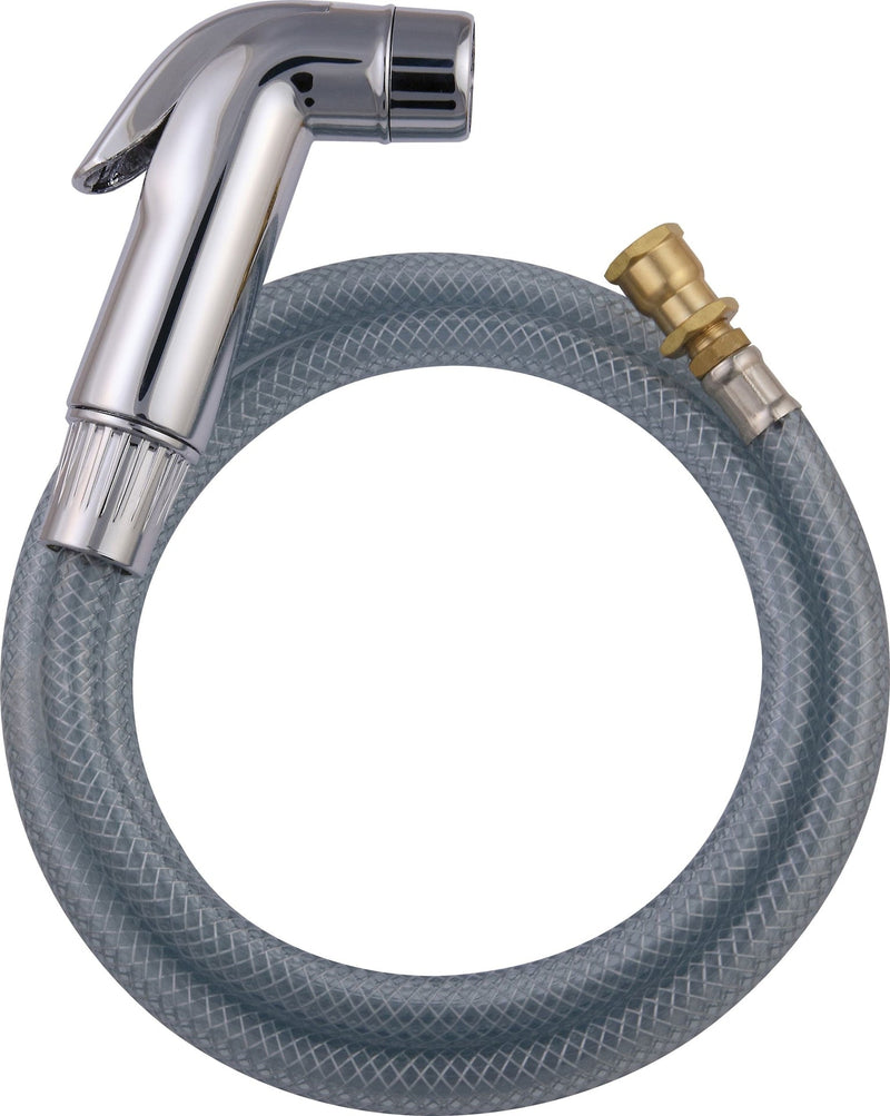 Handheld Kitchen Sink Sprayer with Flexible Hose, Chrome Finish K0872