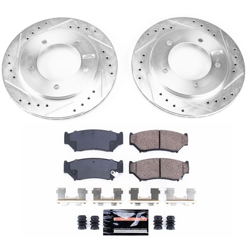 Z23 Evolution Sport Performance Brake Kit - Front (Part# K5000 - K16000) Q3758