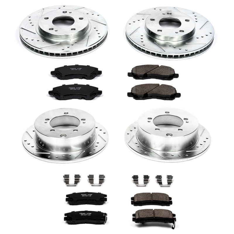 Z23 Evolution Sport Performance Brake Kit - Front & Rear (Part# K0-K5999) N3987