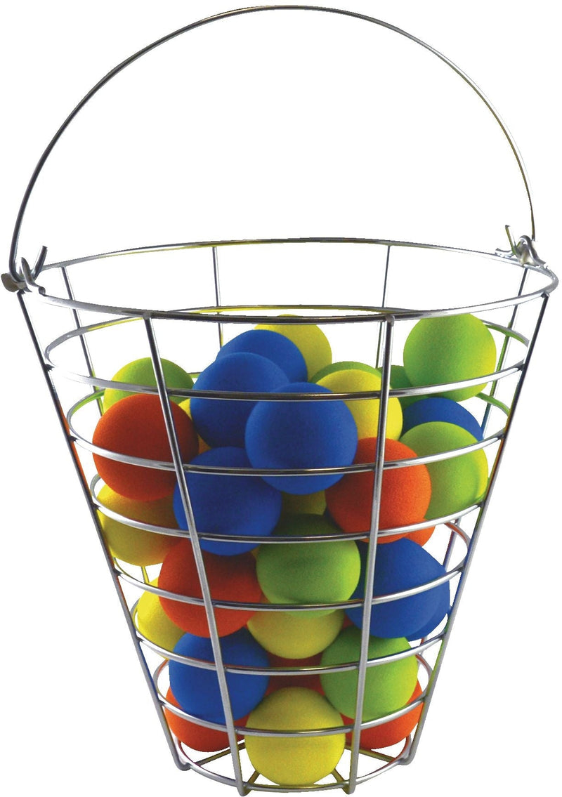 Foam Practice Golf Balls with Range Bucket, 42-pk, Assorted Colours H4892