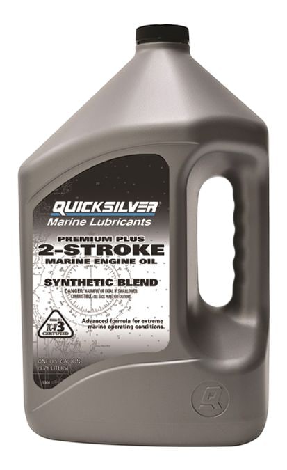 2-Stroke Premium Plus Marine Outboard Engine Oil, 4-L Z1599
