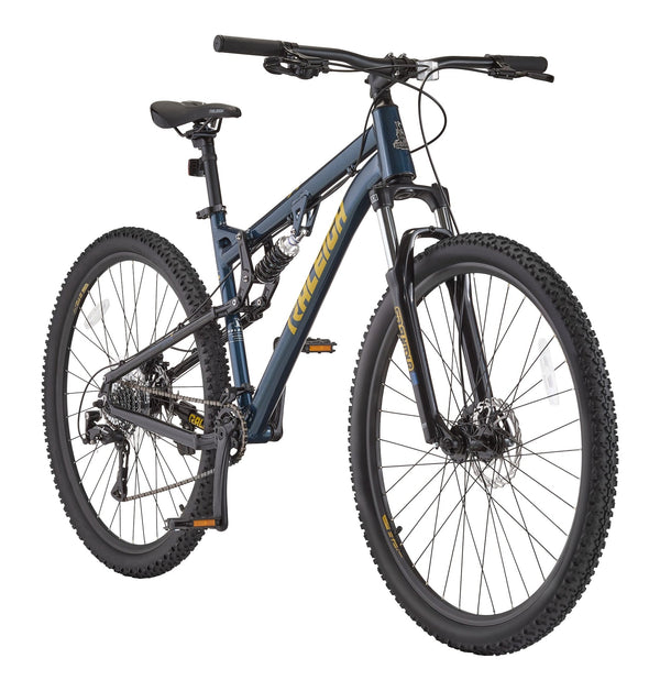 Attack Dual-Suspension Mountain Bike, 29-in Wheel, Black T3049