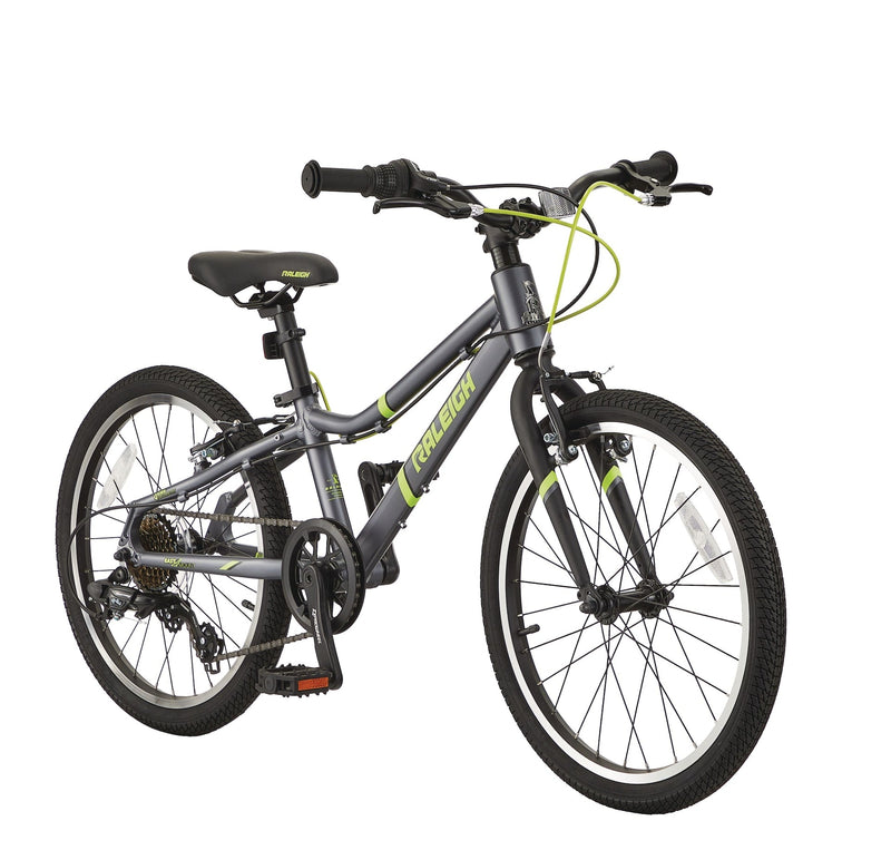 Meteor Youth Bike with Reflectors, 7-Speed, 20-in Wheel, Grey A775