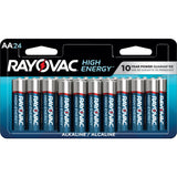 HIGH ENERGY AA Alkaline Batteries, Long Lasting, All Purpose, 24-pk