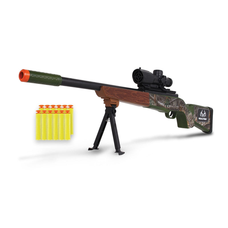 Green Hunting Rifle Toy with Built-in Scope K7661