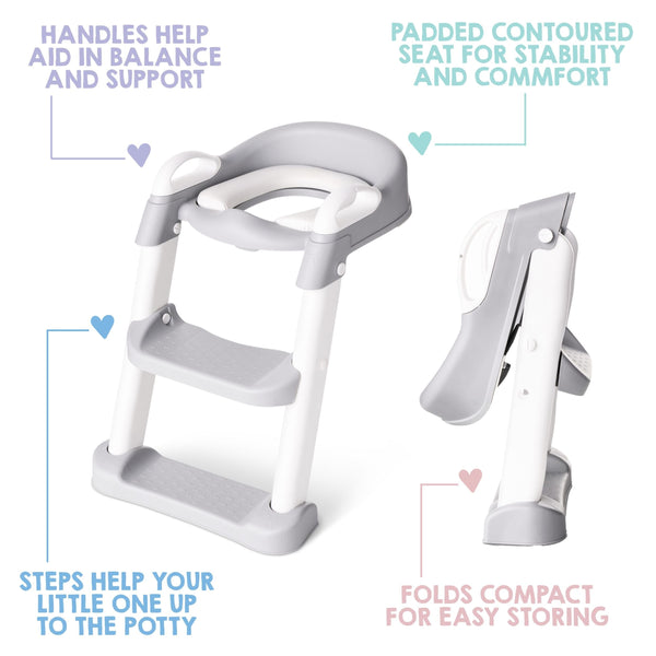 Potty Seat Trainer & Step Ladder F4410