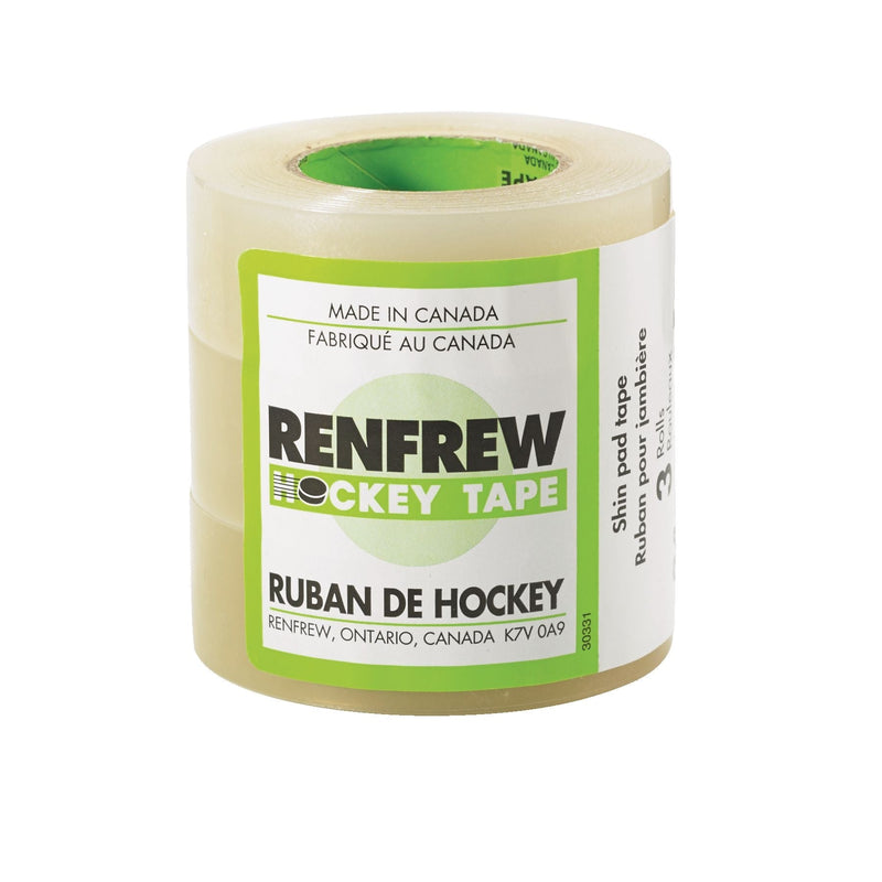 Waterproof Hockey Tape, Clear, 24-mm x 15-m, 3-pk T3004