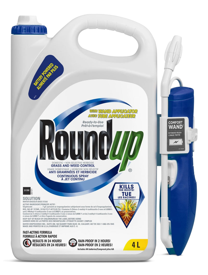 Weed Killer with Battery-Powered Wand, 4-L F5134