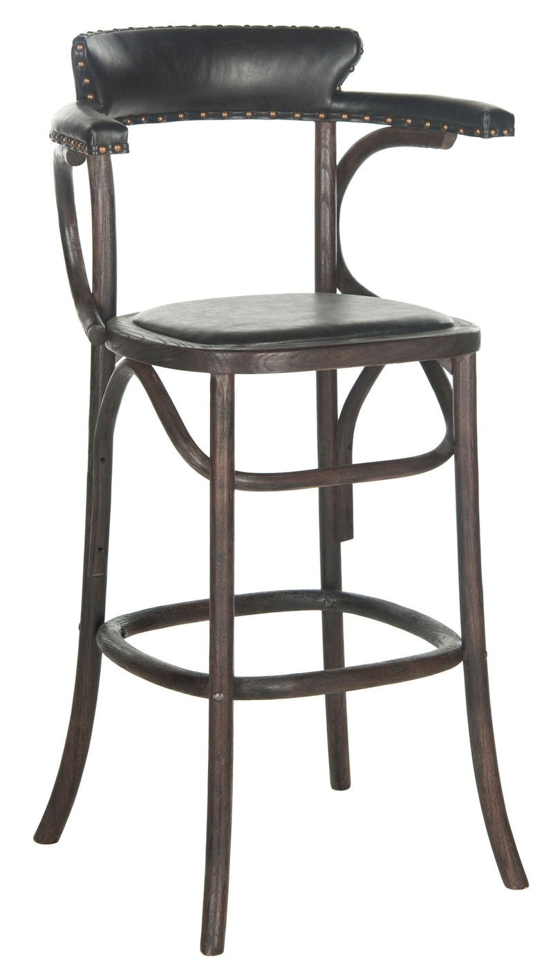 Kenny Bar Stool, Antique Black H9284