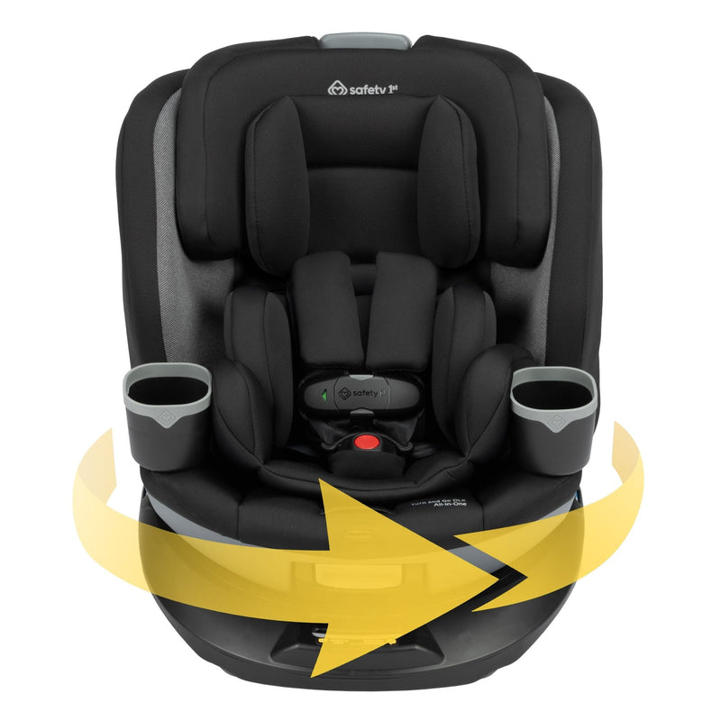 Turn and Go All-in-One Convertible Car Seat with SafetySwivel 360 Rotational Technology, Dots I2098