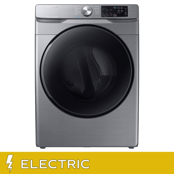 Samsung 7.5 cu ft. Platinum Electric Dryer with Steam Sanitize C7809
