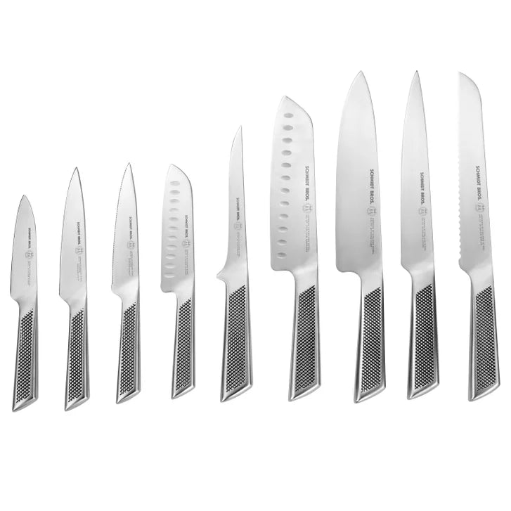 Schmidt Brothers Gridiron Knife Block Set, 10-piece