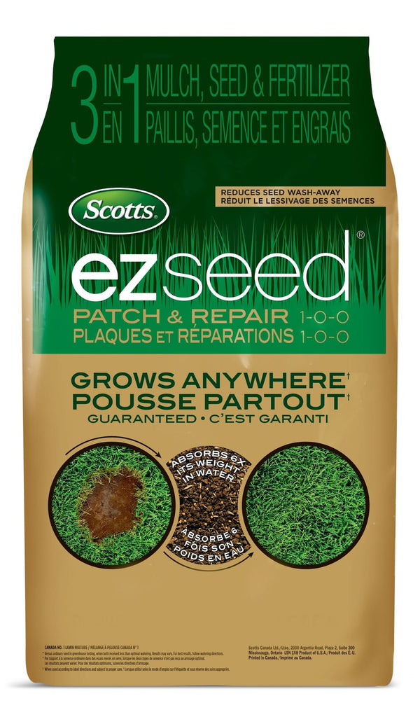 EZ Seed 3-in-1 Patch & Repair Grass Seed & Fertilizer Mix, 1-0-0, 4.5-kg P2679