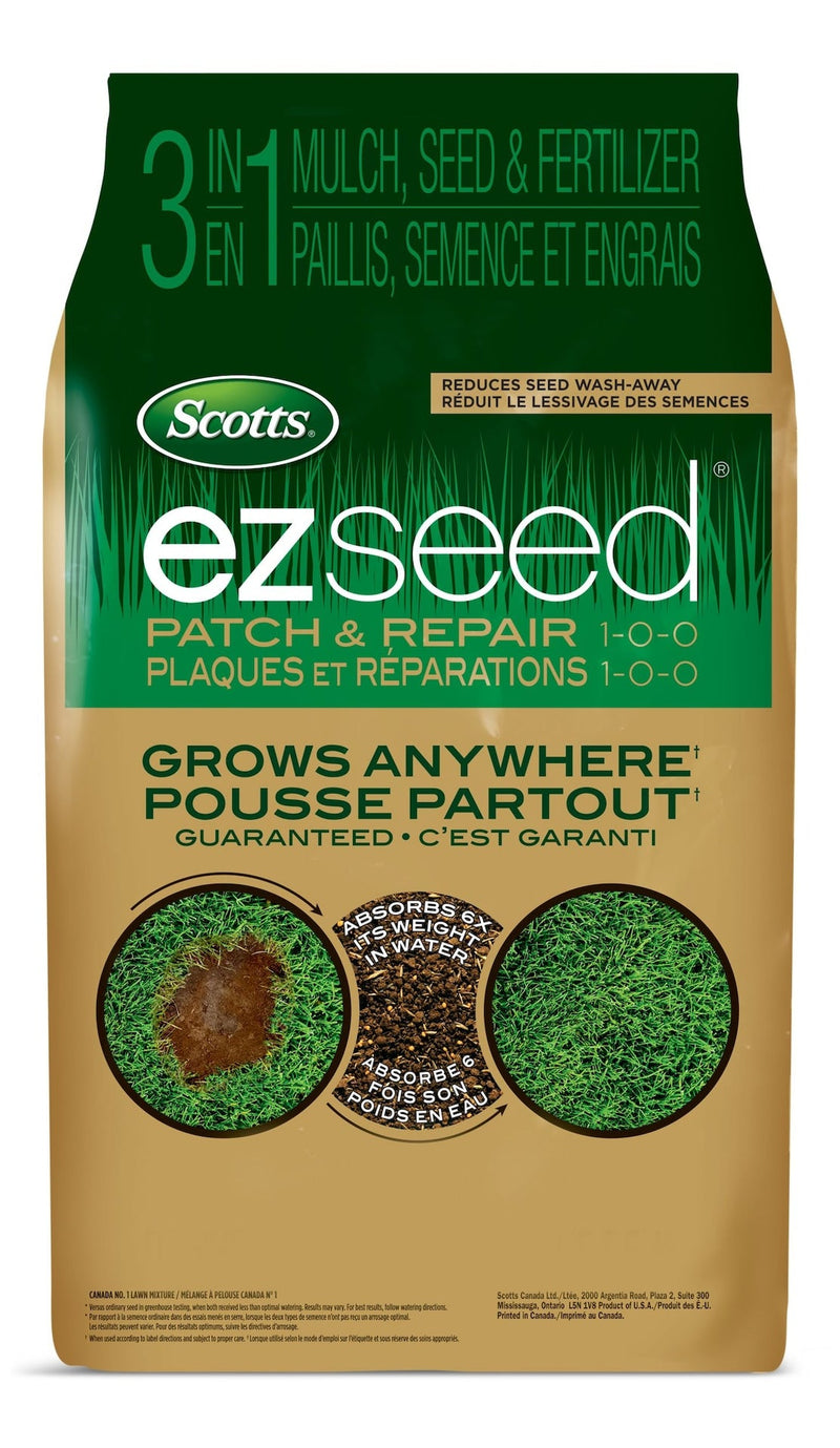 EZ Seed 3-in-1 Patch & Repair Grass Seed & Fertilizer Mix, 1-0-0, 4.5-kg P2679