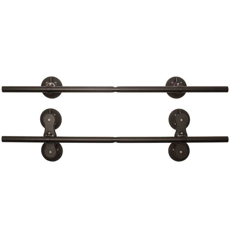 Monkey Bars Aluminum Roof Cross-Bar System, Powder Coated Black, 60-in C4534