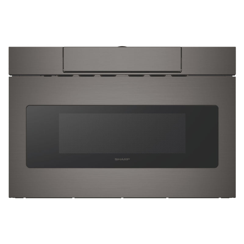 Black Stainless Steel Microwave Drawer Oven, 24-in B4964