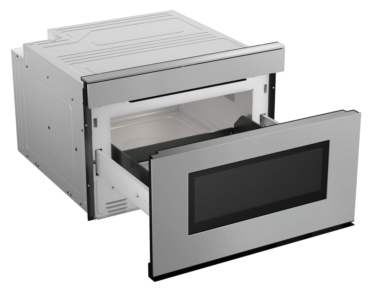 Built-In Microwave Drawer Oven with Easy Wave Open, 24-in