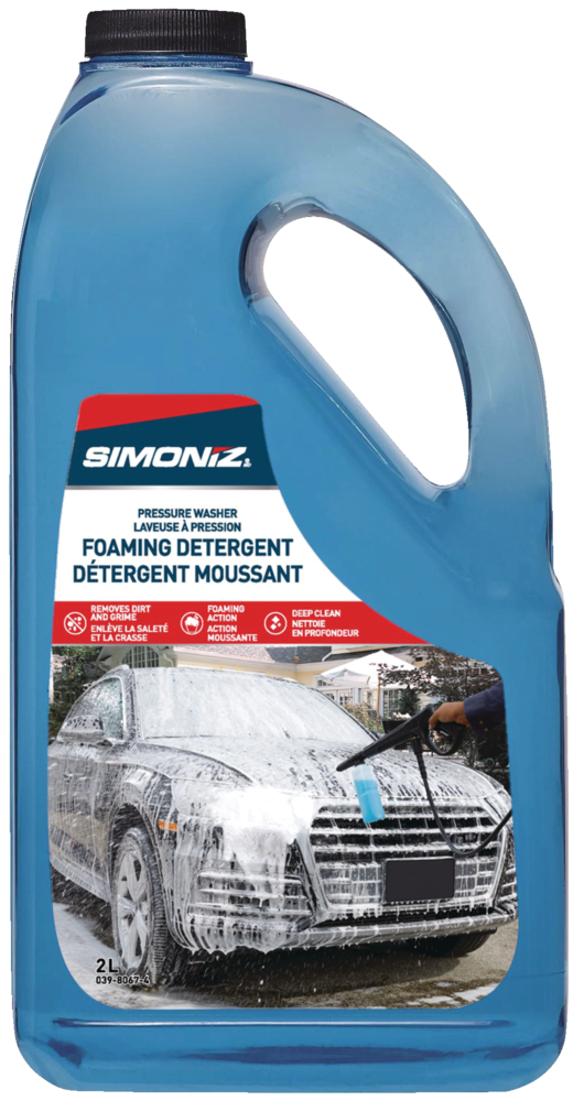 Non-Toxic Foaming Pressure Washer Detergent for Vehicles & Boats, Concentrate, 2L L1437