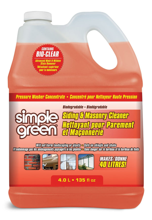 Siding & Masonry Pressure Washer Detergent, 4L B1948