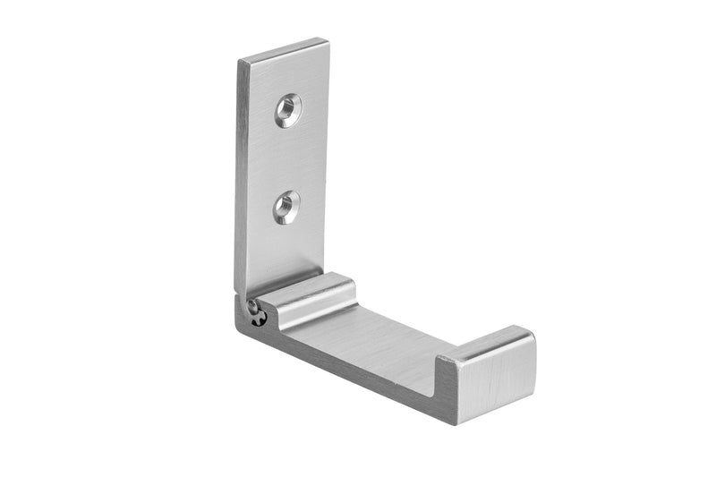 Single Metal Flip Hook, Brushed Nickel Y8008