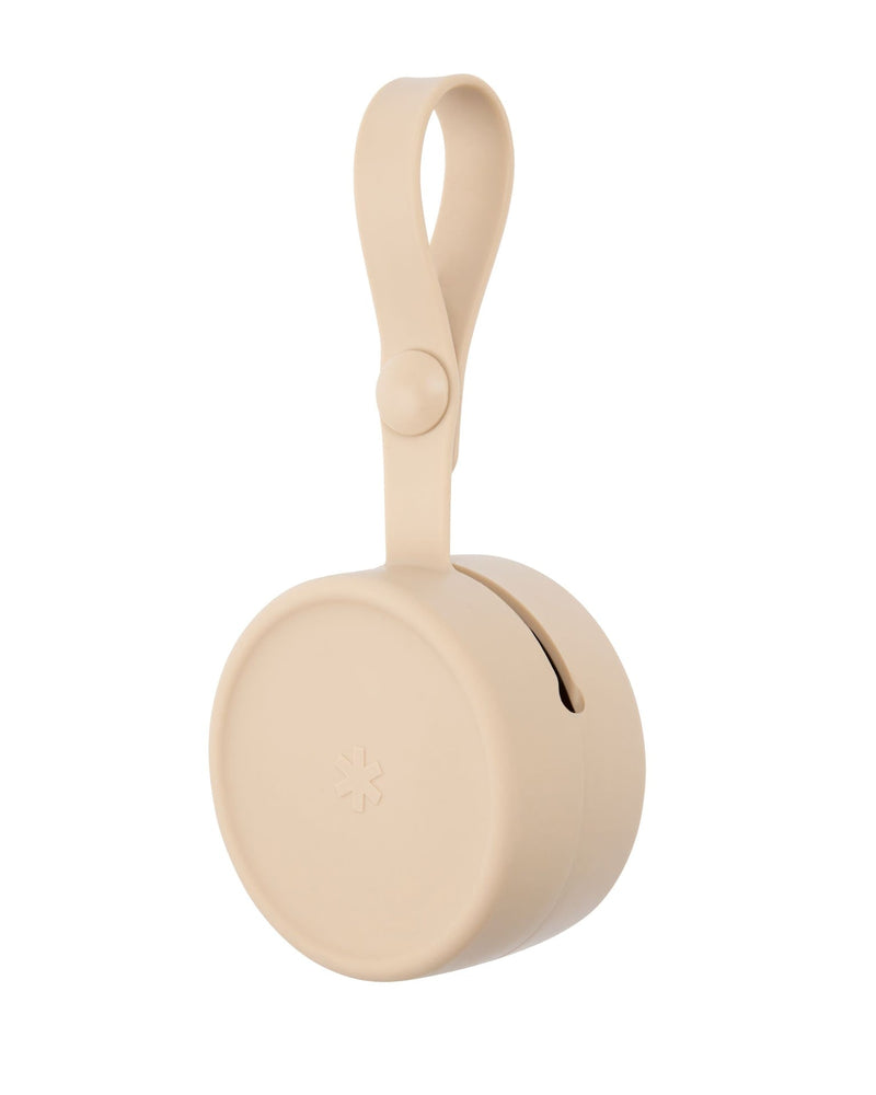 Silicone BPA-Free Pacifier Case, Beige K8674