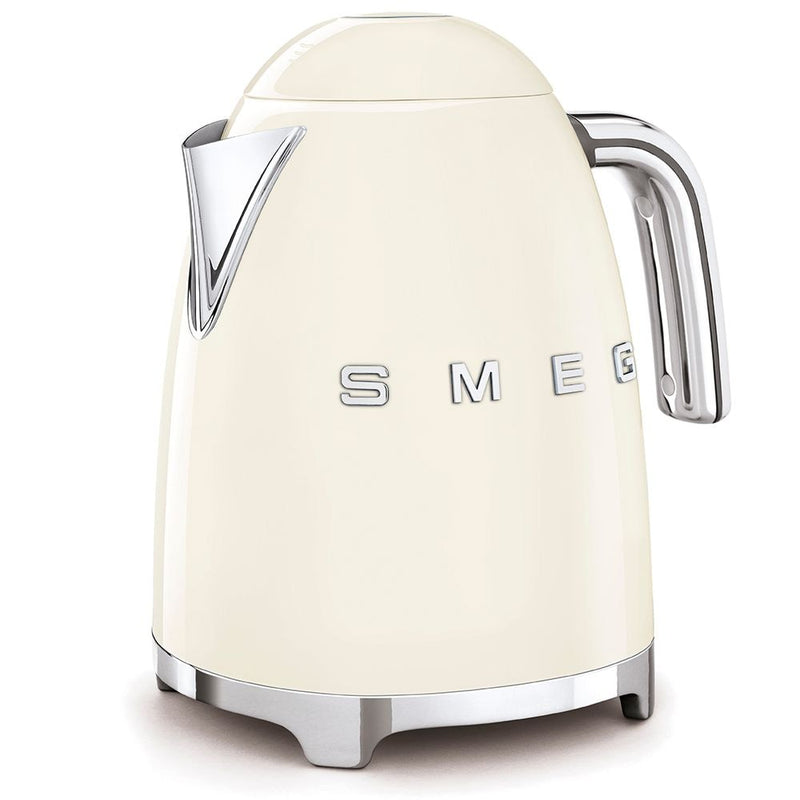 50s Retro Style Fix Temperature Countertop Kettle, 1400W, 1.7-L, Cream D6248