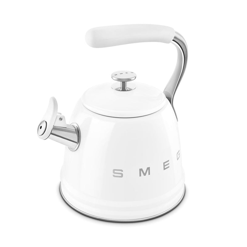 Traditional Stove Top Whistling Kettle, White, 2.3-L R7658
