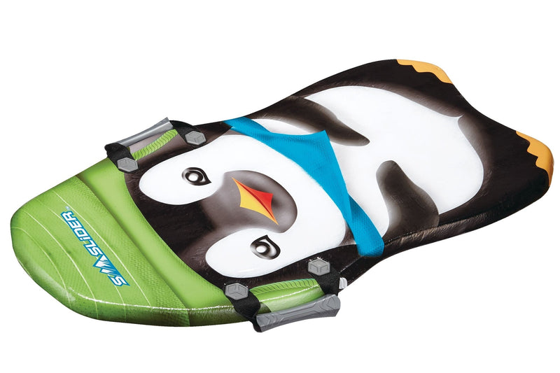 Snow Slider Kids' 1-Person Lightweight Foam Winter Snow Sled/Toboggan with Handles, Assorted N1383