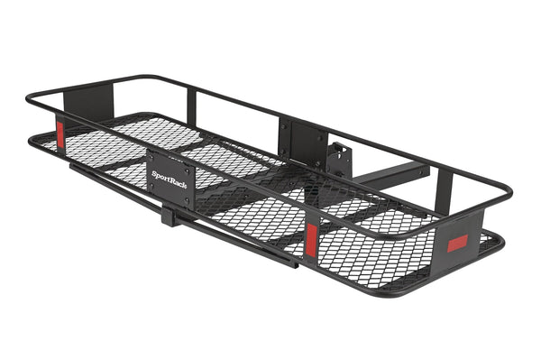 Vista Hitch Mount Folding Cargo Basket, Fits 2-in Receivers D1925