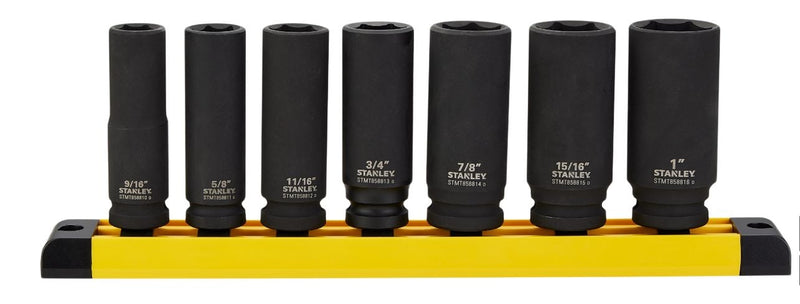 Pro 1/2-in Impact Socket Set, SAE, 7-pc V2347