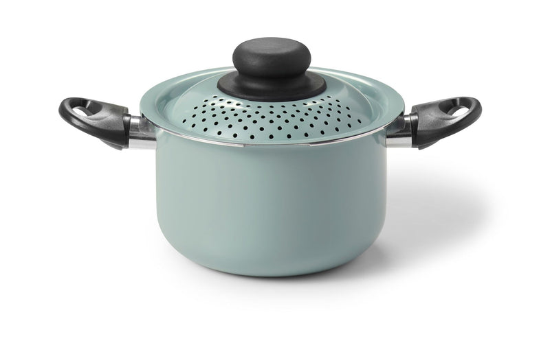KD Pot with Strainer, Surf Spray Q3864
