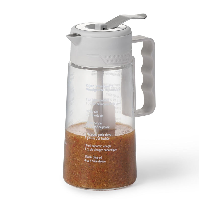 Salad Dressing Large Glass Mixer, 15-oz F2142