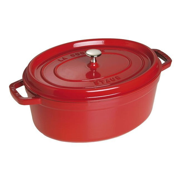 5.5L / 5.75QT OVAL COCOTTE - CHERRY E1497