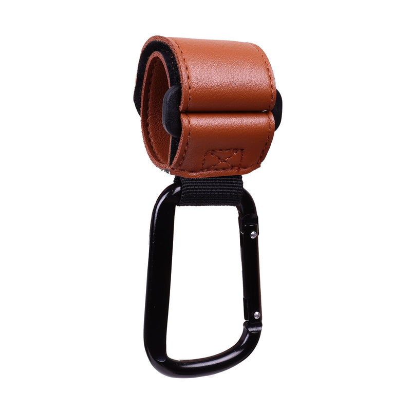 Leather Aluminum Stroller Hook F7565