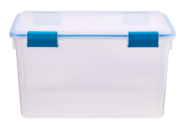 Clear Storage Box with Gasketed Lid, 51-L M8463