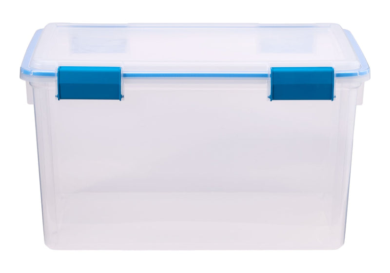 Clear Storage Box with Gasketed Lid, 51-L M8463