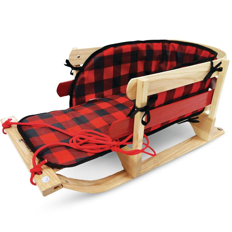 Grizzly Sleigh with Plaid Pad U5841