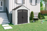 Vista 7x4-ft All-Weather Ice Cube Storage Shed