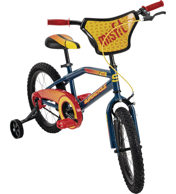 Misfit Kids' Bike, 16-in Wheel, Blue/Red W6112