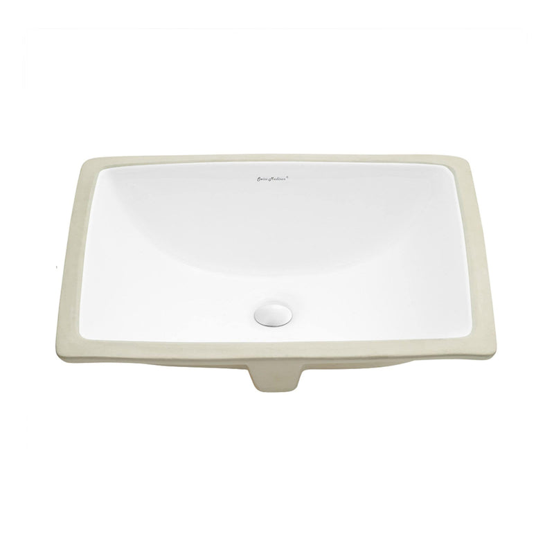 Plaisir 18.5 Rectangular Under-Mount Bathroom Sink K7258