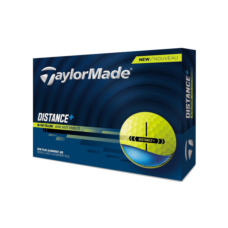 Distance+ Golf Balls, Yellow, 12-pk E6727