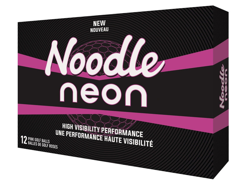 Noodle Neon Golf Balls, Pink, 12-pk P3807