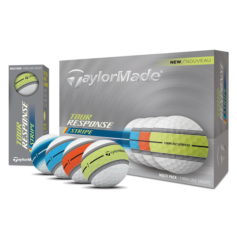 TM25 Tour Response Stripe Golf Balls Multi-Pack, White L3910