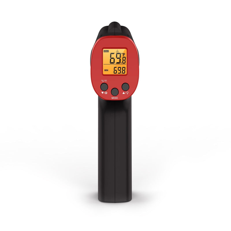 Digital Read Infrared Thermometer Gun with Backlight Display, Red A5367