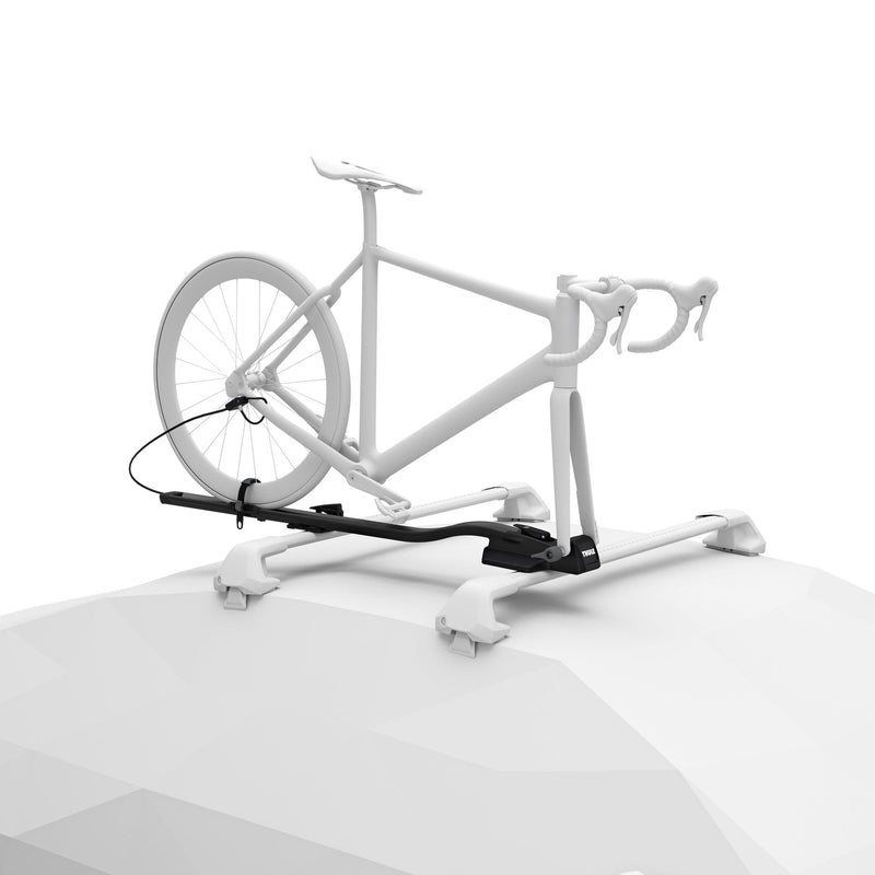 FastRide Black Lockable Fork Mount Roof Bike Rack F3360
