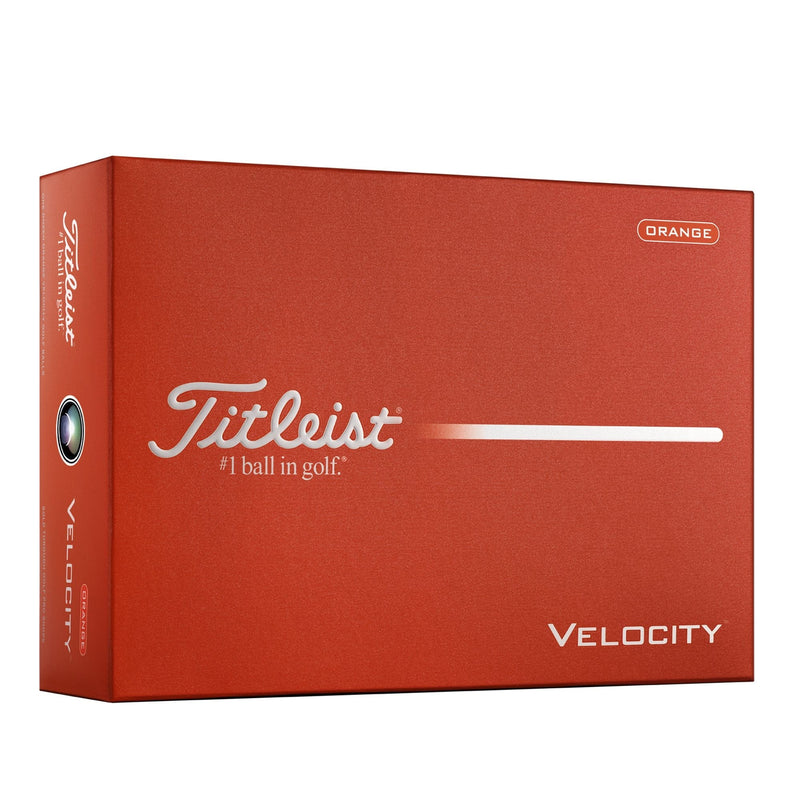 Velocity Golf Balls, Matte Orange, 12-pk P9603