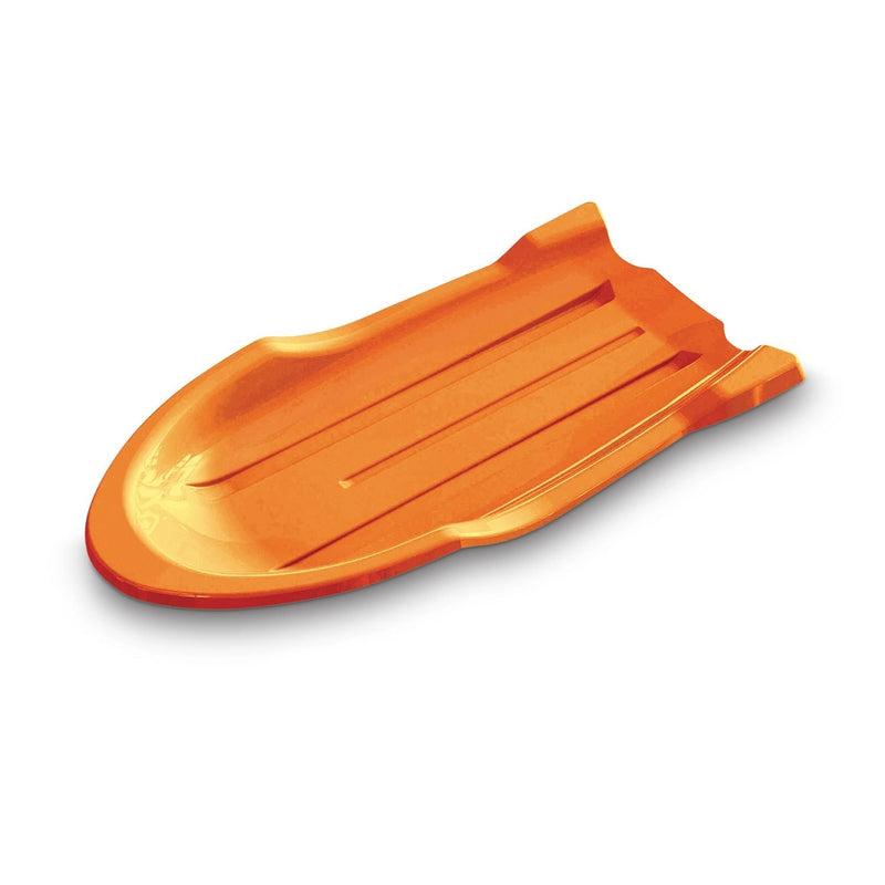 Torpedo Kids' 2-Person Lightweight Plastic Winter Snow Sled Toboggan H2195