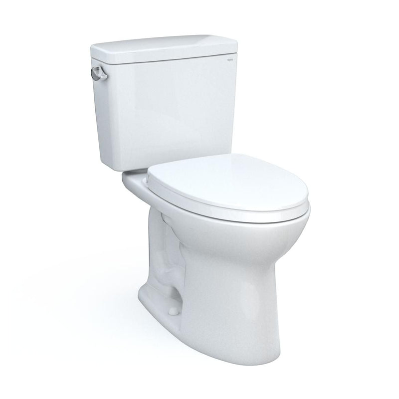 Drake Two-Piece Elongated 1.6 GPF Tornado Flush Toilet with CEFIONTECT & SoftClose Seat R4656